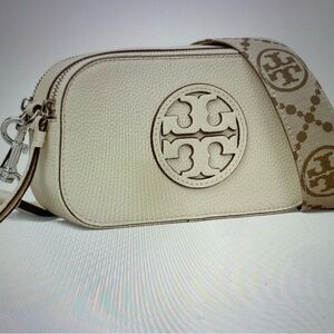 Tory Burch Cream Crossbody Bag
